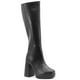 thumbnail image 4 of Bota Larga Elegante Para Mujer Formal Antiderrapante Negro negro 23, 4 of 6