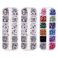 thumbnail image 1 of Crystal Nail Art Mixed Flatbacks Rhinestones, 1 of 5