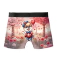 thumbnail image 2 of Happy Valentine’s Day Adorable Pomeranian Puppy Holding Heart Balloon All Over Print Boxer Briefs Underwear for Men Dad Pom Dog Lover Gifts - 00030, 2 of 6