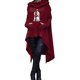 thumbnail image 1 of Blusa de manga larga con estampado de Halloween informal a la moda para mujer, jersey con capucha, Tops, sudadera Fridja  fjkfkj5768, 1 of 5