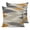 Yellow, variant on 16x16 Pillow Covers Set of 2, Yellow Abstract Throw Pillow Covers Decorative Couch Cushion Case, Boho Retro Zigzag Ikat Wave Modern Microfiber Square Pillowcases for Bedroom Car Living Room