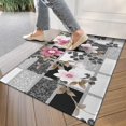 thumbnail image 4 of Pioneer Flower Floral Print Pattern Door Rugs,Washable Non Slip Door Mats Indoor,Decorative Door Mats,Entry Mat Indoor for Entrance,Bedroom,Kitchen,Bathroom,17"x30", 4 of 6