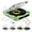 Green, variant on Yuguz Portable CD Player, Small CD Player Compatible with Bluetooth Headphones, Supports CD/USB/BT and Repeat Modes, Mini Rechargeable CD-Players Walkman for Home, Office, Travel(White,White)
