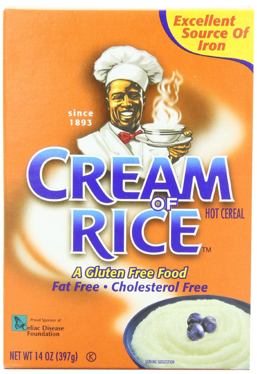 (12 pack) Cream of Rice Gluten Free Hot Cereal, 2.5 Minute, Kosher, Shelf-Stable, 14 oz Box