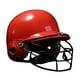 thumbnail image 2 of Casco de bateo de béisbol con mascarilla, equipo protector para casco de softbol deportivo Rojo, 2 of 8
