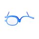 thumbnail image 1 of Gafas de Maquillaje Con Aumento, Gafas de Maquillaje Para Ojos Con Aumento Lente única Gafas Giratorias Mujeres Maquillaje Herramienta Esencial(Azul, 300) Para Maquillaje Octpeak NO, 1 of 7