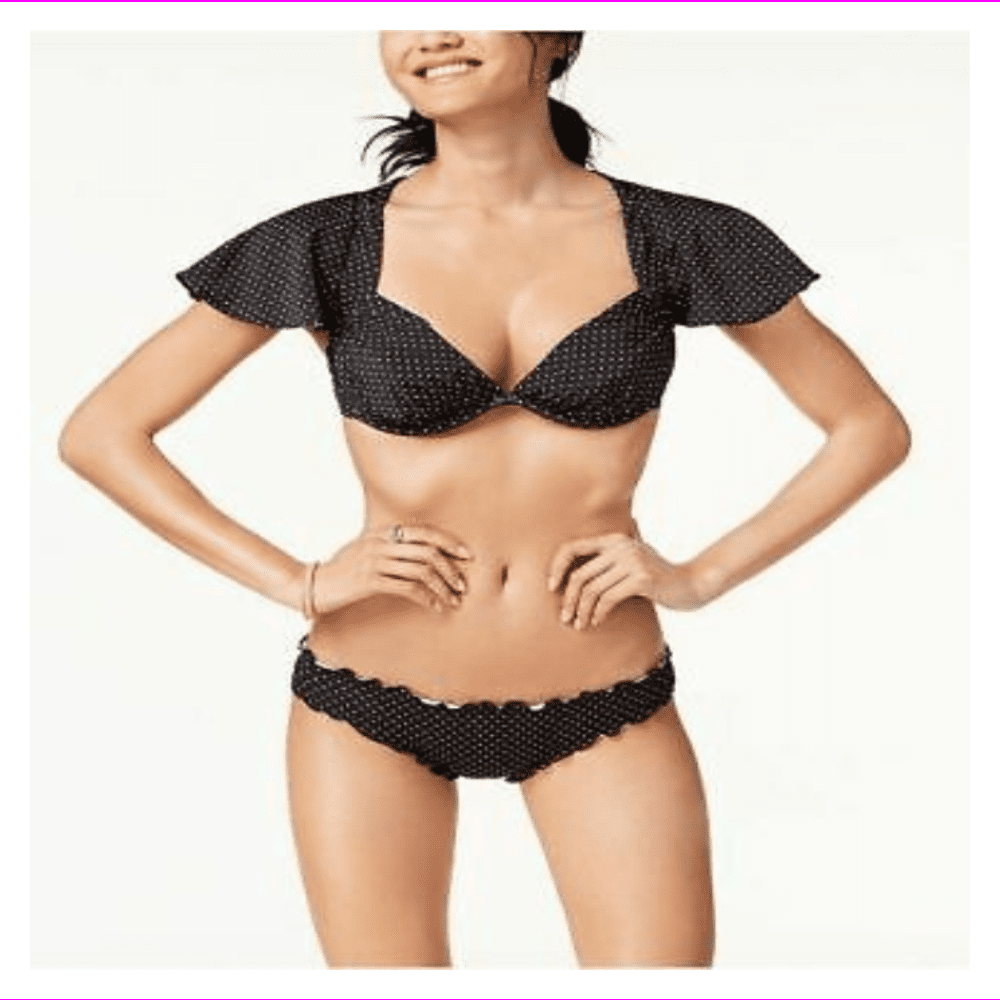 flutter sleeve bikini