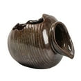 thumbnail image 1 of Fuente de cerámica circulante de 4 x 3,7 x 3,5 pulgadas, tanque de agua abierto, accesorio decorativo para interiores y exteriores, adorno de agua corriente Estilo C, 1 of 8