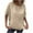 Yellow, variant on Summer Xunlbb Women's Fashion Clothing Women Solid Color Round Neck Half-sleeved Linen Blouse Gift for Her, S-3XL