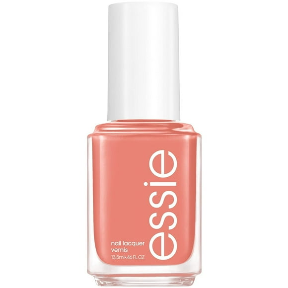 essie Salon-Quality Nail Polish, 8-Free Vegan, UnGuilty Pleasures, Coral, Snooze In, 0.46 fl oz