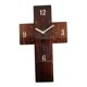 thumbnail image 2 of Reloj de pared silencioso, compacto, creativo, moderno, acrílico para decoración del hogar. marron oscuro, 2 of 9