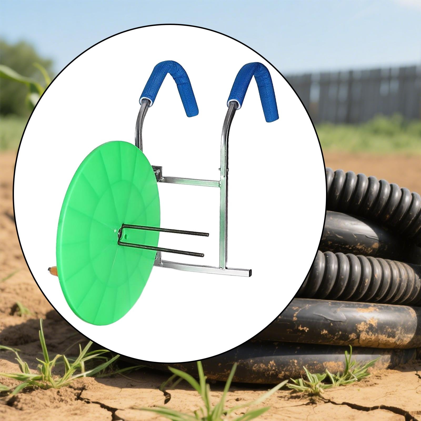 Hose Winding Reel Pipe Organizer Storage Reel Efficient Hand Cranked Coiling for Outdoor Household Yard Work