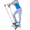 thumbnail image 3 of TFixol Compact Steel Mini Stepper with Electronic Monitor for Home Fitness, Tracks Count, Time, Calories, Strides, and Scan, Durable Design, Max Load 100kg, 3 of 6