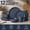 Blue 1, variant on Generic 12-Piece Stoneware Dinnerware Set for 3 – Microwave & Dishwasher Safe Plates Bowls Mugs, Non-Toxic Stackable Kitchen Dishes, Matte Glaze Blue