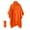 Orange, variant on Hvyesh Rain Ponchos for Adults Raincoats Men Women Pullover Rain Coat with Drawstring Hood