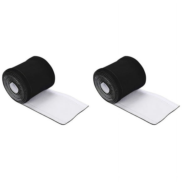 Neoprene Troll Sleeve, Trolling Motor Wires/ Sleeve - Black/White (2Pack),60 Inch
