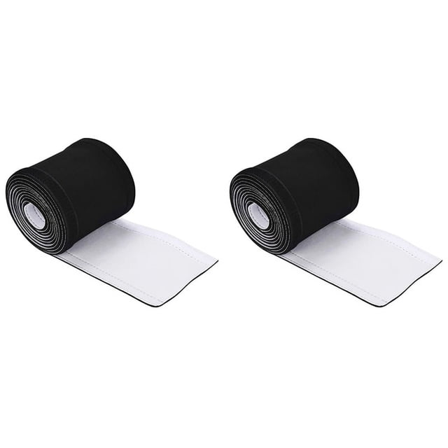 Neoprene Troll Sleeve, Trolling Motor Wires/ Sleeve - Black/White (2Pack),60 Inch