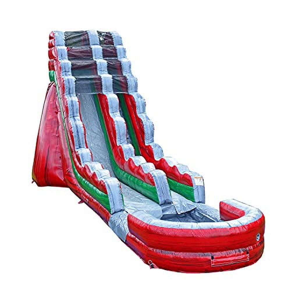 JumpOrange Commercial Grade Water Slide with Splash Pool (with Blower)