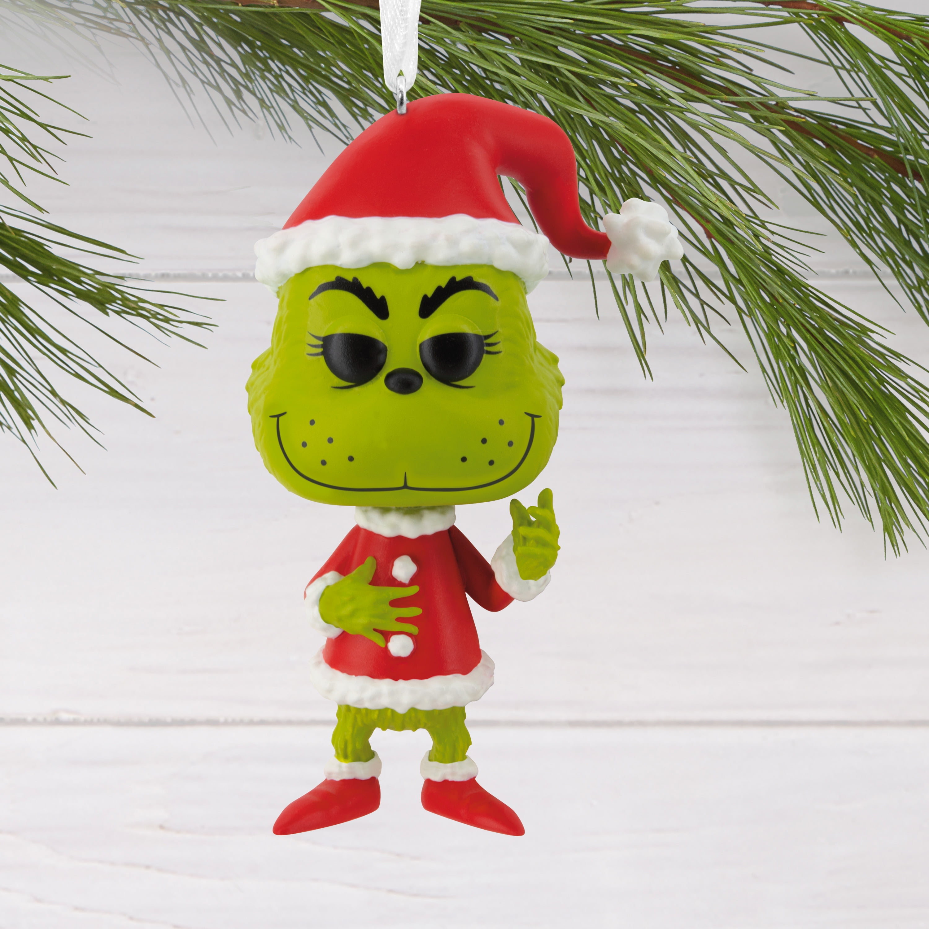 Hallmark Dr. Seuss's How the Grinch Stole Christmas! Grinch Funko POP! Christmas Ornament, Pop Culture Gifts