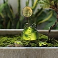 thumbnail image 4 of dianhelloya Handcrafted Metal Frog Garden Ornament, Whimsical Outdoor Decor Iron Sculpture, Durable Collectible Animal Figurine for Lawn, Patio, Desk, Gift, 4 of 8