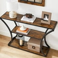 thumbnail image 7 of VASAGLE Console Table, Sofa Table, Entryway Table with Curved Frames, Long Table Top, 2 Open Shelves, 7 of 7