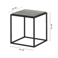 thumbnail image 3 of Mesa de Centro Apoyo Lateral Minimalista Marrón Oscuro – Mueble Moderno para Sala y Hogar – EKE, 3 of 6