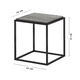 thumbnail image 3 of Mesa de Centro Apoyo Lateral Minimalista Marrón Oscuro – Mueble Moderno para Sala y Hogar – EKE, 3 of 6