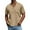 Khaki, variant on Summer Mens Short Sleeve Henley Shirts Casual Button Down Shirt Lightweight Beach Wear with Pocket Breathable Streetwear Outdoor Shirt Solid Color Basic Style Tops Navy XL
