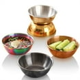 thumbnail image 4 of Compact and Stylish 4 Pcs Stainless Steel Dipping Bowls for Any Table Setting Silver, 4 of 8