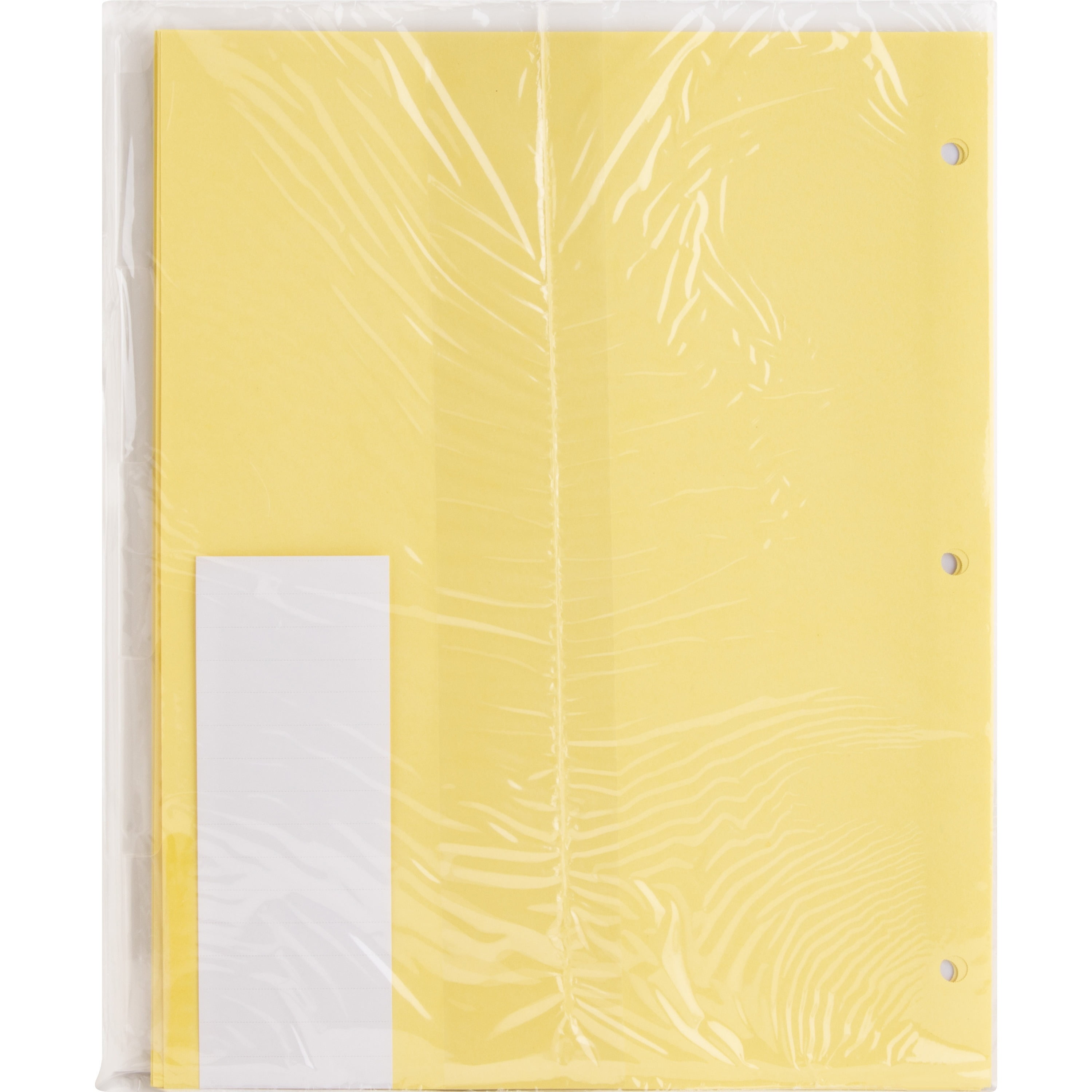 Business Source Buff Stock Ring Binder Indexes - 5 X Divider(s) - Blank Tab(s) - 5 Tab(s)/set2" Tab Width - 8.5" Divider Width X 11" Divider Length - Letter - 3 Hole Punched - Buff Buff Paper Divider
