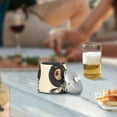 thumbnail image 5 of Yayeee Ashtray with Lid for Cigarette Smokeless Stainless Steel Home Ash Holder, Space Record, 5 of 7