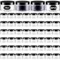 thumbnail image 1 of Uiifan 48 Pcs 8 oz Plastic Cosmetic Jars with Lids and Labels Empty Refillable Cosmetic Leak Proof Containers Lotion Jars for Cream Body Bu, 1 of 7