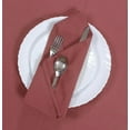 thumbnail image 5 of ANA Blush cotton Linen Napkins Set of 12 18x18 inch Cotton Dinner Napkins - Washable Soft Premium Hotel Quality Reusable Napkins Perfect Table Napkins for Family Dinners, 5 of 6