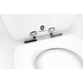 thumbnail image 2 of Topseat 6TS2E3166S Beach Elongated Toilet Seat, 2 of 4