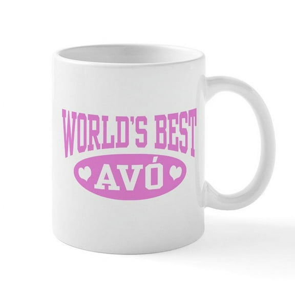 CafePress - World's Best Avo Mug - 11 oz Ceramic Mug - Novelty Coffee Tea Cup