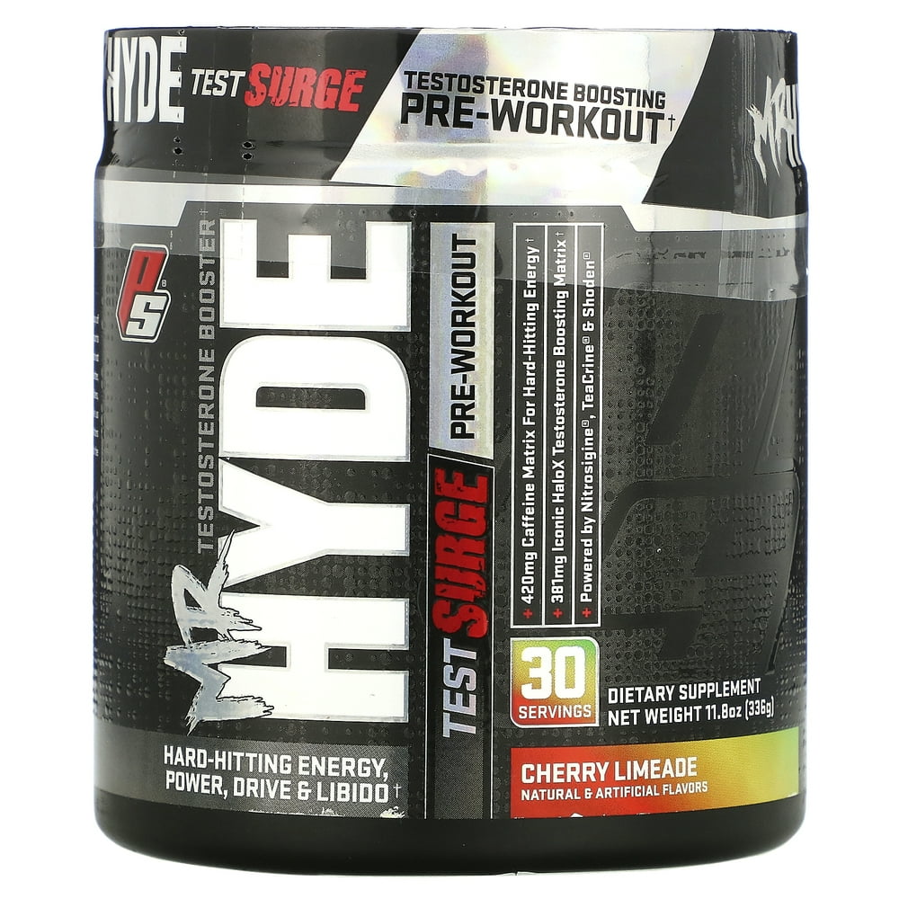 ProSupps Mr. Hyde, Test Surge, Testosterone Boosting PreWorkout