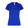 thumbnail image 1 of Playera Cuello Redondo para Dama, Color Royal, Talla Chica, 100% Poliéster., 1 of 3