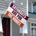 thumbnail image 3 of Football flag Saturdays are for the Hokies flags Banner Home Yard Garden Decor 3x5Ft, 3 of 5