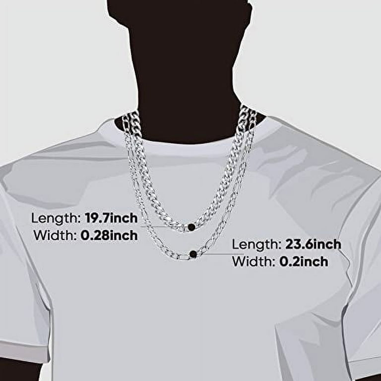 16 Inch 60cm Chain Length Length Inch Necklace 20pcs/lot 60cm