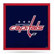 Rico Industries Hockey Washington Capitals  Felt Home & Wall Decor Banner - Banner for Man Cave, Game Room, Office & Bedroom - Long-Lasting Wall Decorations - Made in The USA - 23" x 23"