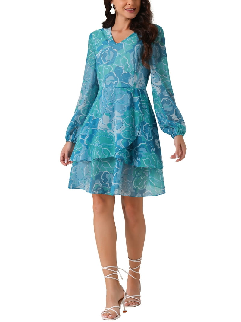 v neck floral skater dress CASURESS Women Dress Summer V Neck Mini Floral Print Swing Dress Sleeveless  Spaghetti Strap Skater Dresses with Belt