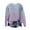Purple, variant on Kaemgyyd Sweaters for Women Winter Fall Crew Neck Knit Pullover Casual Fashion Gradation Long Sleeve Tops Clothes