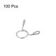 thumbnail image 3 of Combustible Línea Manguera Clips, 100uds 10mm ID Ajuste 8.5-9mm Manguera 304 Inoxidable Acero Único Cable Tubería para Aire Agua Manguera Silicona Tubo, 3 of 5