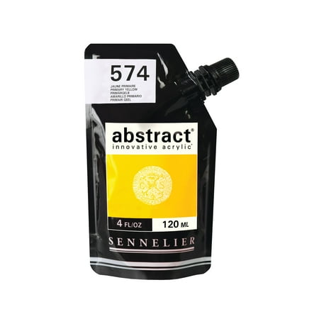 UPC: 3046450042242 | Sennelier Abstract Acrylic 120ml Satin Primary Yellow