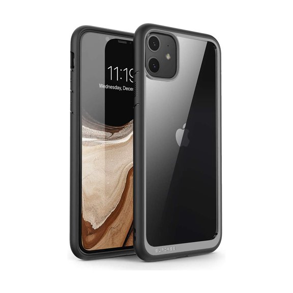 SUPCASE Unicorn Beetle Style Black Slim Case for iPhone 11 (S-11-6.1-UBS-BK)