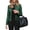 Green 4XL, variant on Women Fashion Autumn Winter Jacket Short Faux Leather Suit Coat Outwear Clothes