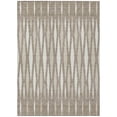 thumbnail image 2 of Addison Rugs Chantille Indoor/Outdoor Transitional Diamonds Taupe Washable Rectangle Rug, 2'6" x 3'10", 2 of 6