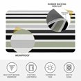 thumbnail image 3 of Sage Green Black Stripe Door Mat Indoor Outdoor, Modern Abstract Coarse Striped Non Slip Welcome Mat with Rubber Backing, Absorbent Fabric Front Door Mats Entryway Rug for Home Patio Entrance 18"x30", 3 of 9