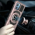 thumbnail image 3 of Phone Case for Motorola Moto G Stylus 5G 2023 Hybrid Dual Layer with Magnetic Ring Stand Kickstand, Rugged Shockproof Cover fit Moto G Stylus 5G (2023) - Rose Gold, 3 of 7