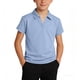 thumbnail image 2 of Top de Manga Corta para Niños Rayas Botón Arriba Camiseta Casual Suéter Algodón Mezcla Blusa Medio a Grande Verano, 2 of 7